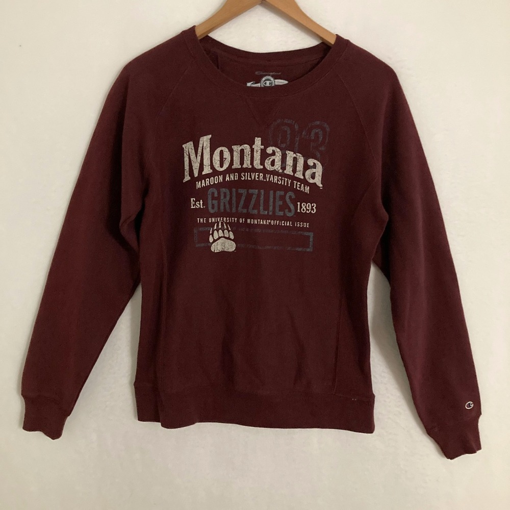 Champion Maroon Crew Neck Sweater